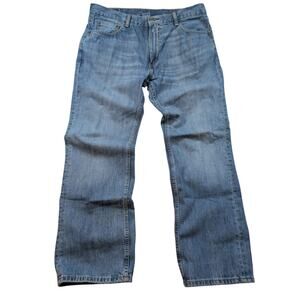 Levis 569 Jeans Mens 36x30 Blue Loose Fit Straight Leg Y2K Grunge Cotton Denim